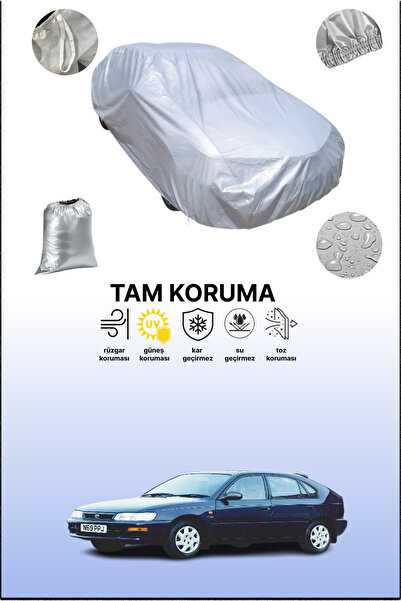 dokaca غطاء سيارة رمادي لتويوتا كورولا 5 أبواب 1992 - 1997 متوافق مع السيارات...