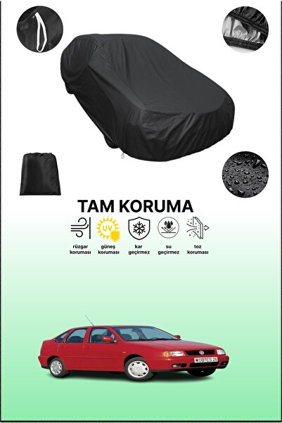 dokaca Siyah Volkswagen Polo 3 Classic Uyumlu Araba Brandası, Koruyucu Örtü, ...