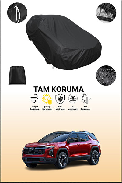 dokaca Black Chevrolet Equinox 4 Compatible Car Tarpaulin, Protective Cover, ...