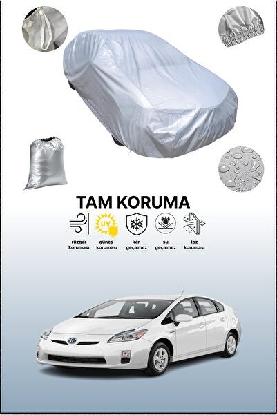 dokaca غطاء سيارة تويوتا بريوس 3 باللون الرمادي، غطاء سيارة، غطاء واقي