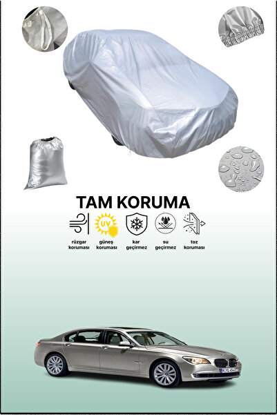 dokaca غطاء سيارة رمادي متوافق مع بي إم دبليو الفئة السابعة (F01/02) 2008 - 2012، غطاء سيارة، غطاء واقي