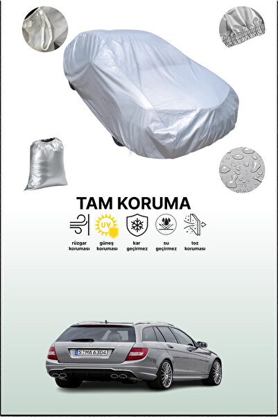 dokaca غطاء سيارة رمادي متوافق مع مرسيدس سي 63 إيه إم جي تي-موديل (إس204) 201...