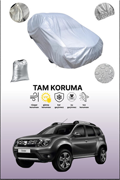 dokaca غطاء سيارة رمادي متوافق مع داسيا داستر 2، غطاء سيارة، غطاء واقي