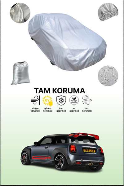 dokaca غطاء سيارة رمادي ميني كوبر جون كوبر ووركس جي بي 2019 - 2021 متوافق مع ...