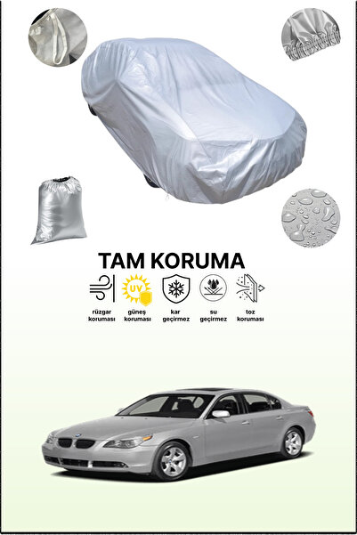 dokaca غطاء سيارة رمادي متوافق مع بي إم دبليو الفئة الخامسة (E60) 2003 - 2007، غطاء سيارة، غطاء واقي