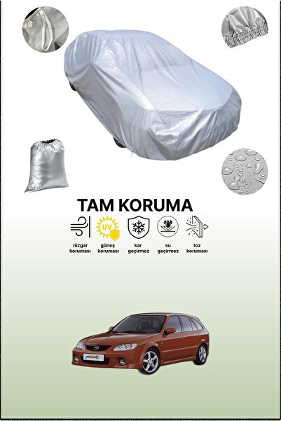 dokaca غطاء سيارة رمادي متوافق مع مازدا 323 F 6، غطاء سيارة، غطاء واقي