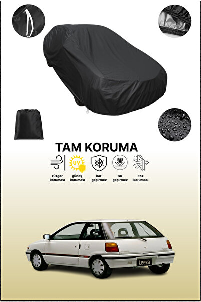 dokaca غطاء سيارة أسود متوافق مع دايهاتسو ليزا، غطاء واقي، غطاء سيارة