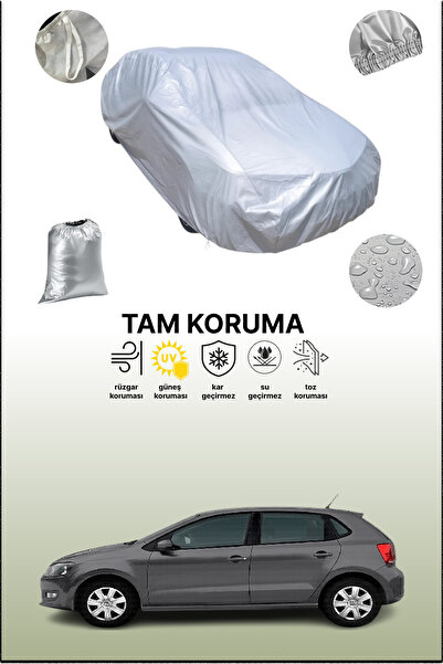 dokaca غطاء سيارة رمادي لفولكس فاجن بولو 5 أبواب 2009 - 2014، متوافق مع غطاء ...