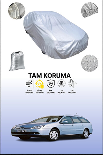 dokaca Gray Citroen C5 Estate 2004 - 2008 Compatible Car Cover, Car Tarpaulin...