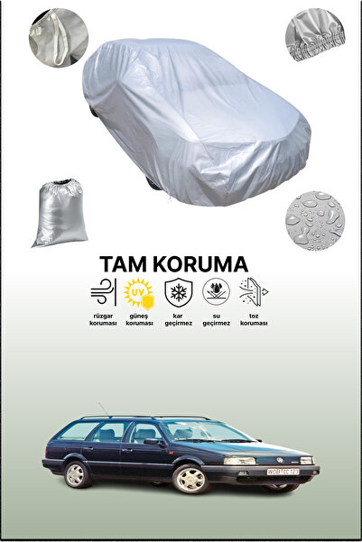 dokaca غطاء سيارة رمادي متوافق مع فولكس فاجن باسات فاريانت 1988 - 1993، غطاء ...