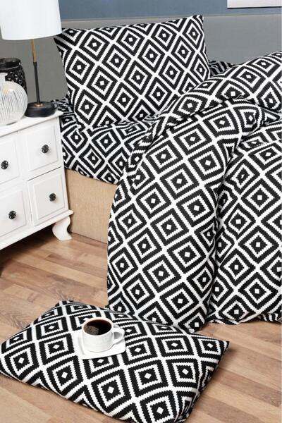 Mulberry Minel Double Duvet Cover and Sheet Set - Elastic