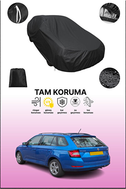 dokaca غطاء سيارة متوافق مع سيارة سكودا فابيا كومبي 2018 - 2021، غطاء حماية، ...
