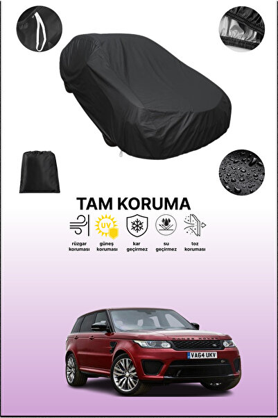 dokaca غطاء سيارة متوافق مع لاند روفر رينج روفر 2013 - 2017 باللون الأسود، غط...
