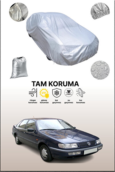 dokaca غطاء سيارة رمادي متوافق مع فولكس فاجن باسات 1993 - 1996، غطاء سيارة، غ...