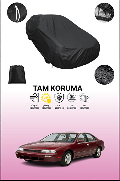 dokaca غطاء سيارة متوافق مع نيسان ألتيما 1 باللون الأسود، غطاء واقي، غطاء سيارة