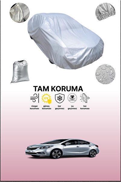 dokaca غطاء سيارة رمادي متوافق مع كيا سيراتو/فورتي 2013 - 2021، غطاء سيارة، غ...