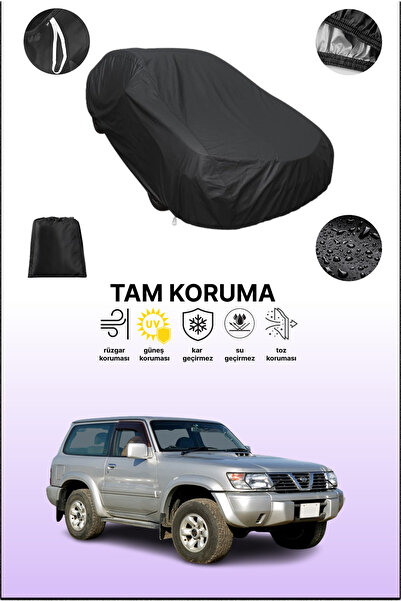 dokaca غطاء سيارة أسود متوافق مع نيسان سفاري، غطاء واقي، غطاء سيارة