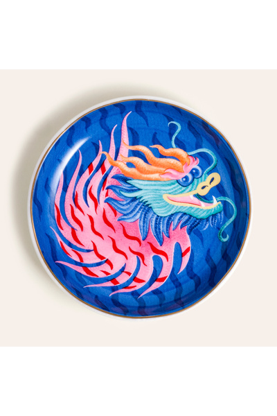 Zsa Zsa Zsu Luohu Porselen Tabak 10 Cm Renkli