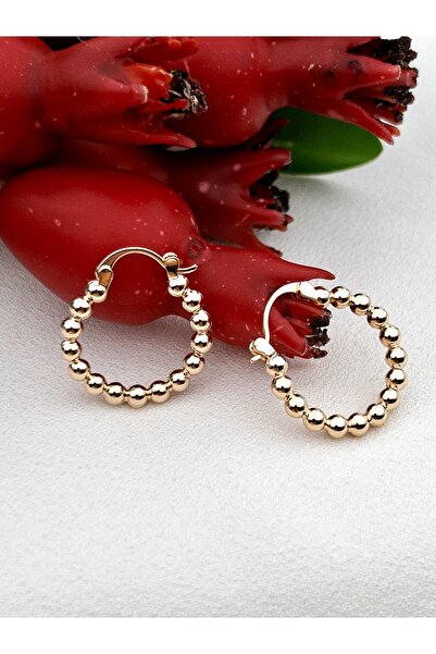 Siya Silver Kararmaz Çelik Dorikalı Küpe - 2,2 cm