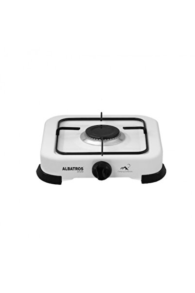 ALBATROS Gas Hob APG11W, 1 Burner, 2.2 KW, White