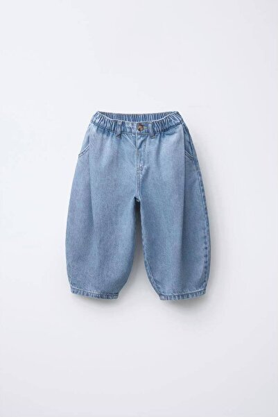 Genel Markalar La'ciel paris unisex Baloon Denin Jeans Pantolon