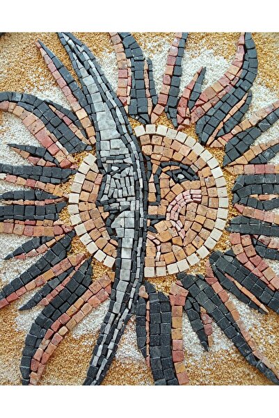 Livamob By Marangoz Güneş & Ay Mozaik Taş Tablo