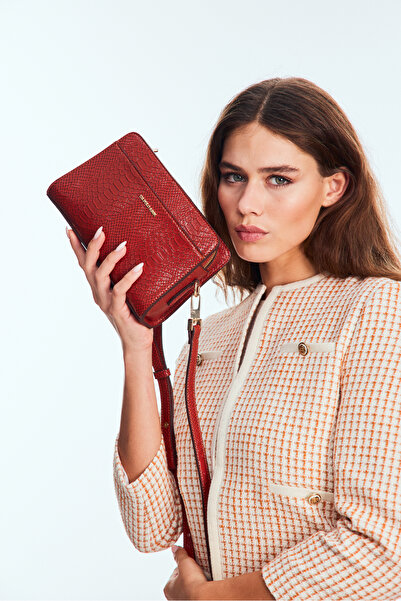 U.S. Polo Assn. Women's Messenger Bag with Kiremit Scarf Us24674