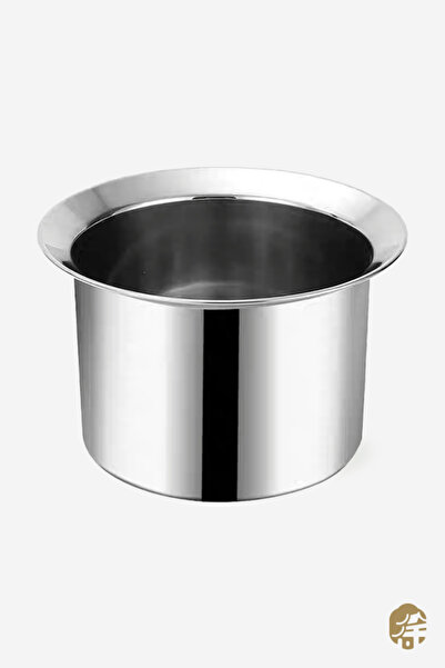 XUSHI GIDA Paslanmaz Çelik Düz Yağ Kabı ( Stainless Steel Straight Basin 22CM...