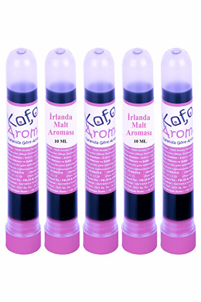 Kafa Aroma İrlanda Malt Aroması Hazır Karışım 10 ml X 5 Adet