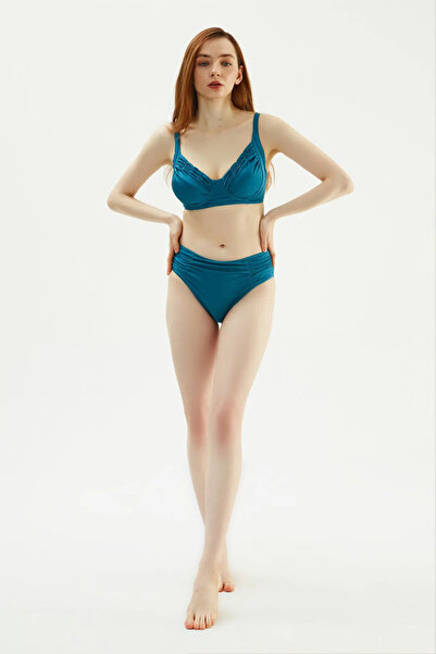 Eros Petrol 2089Esbk Balenli Toparlayıcı Bikini Tk.