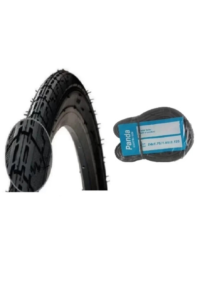 RFL 24 Jant 24x1.75 (47-507) Bisiklet Dış Lastiği D2459 X 2 Adet + Panda İç L...