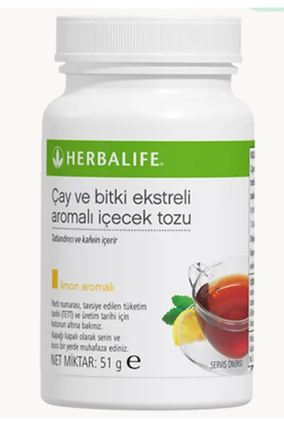 Herbalife Çay Ve Bitki Ekstreli Aromalı Içeçek Tozu 51 gr Çay Ve Aloe Mango 2 Li Set
