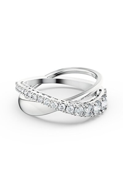 Swarovski 5572710 Yüzük Twıst-Rıng Rows Czwh-Rhs 60