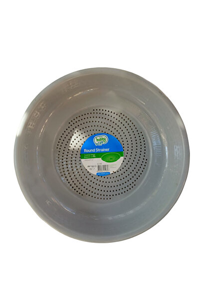 HOBBY LİFE Round Ergonomic Kitchen Strainer - Black