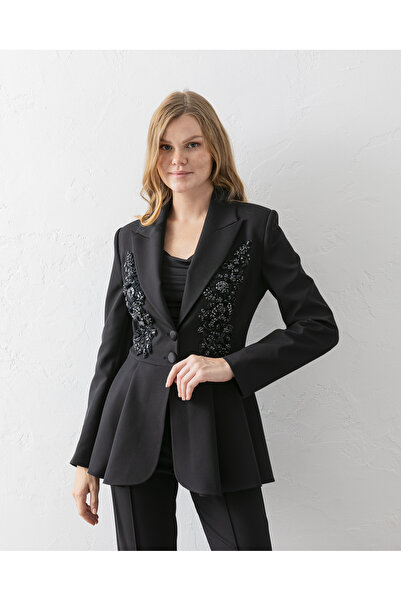 VUNTAL Hand Embroidered Volanli Blazer with Trousers Double Suit