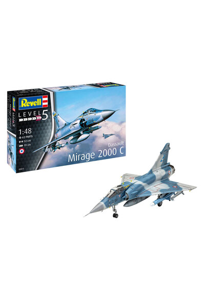 Genel Markalar Maket Model Kit Uçak Dassault Mirage 2000C 03813