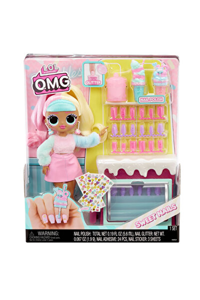 LOL L.O.L. Doll Playset. Surprise! O.M.G Sweet Nails − Candy Share Series