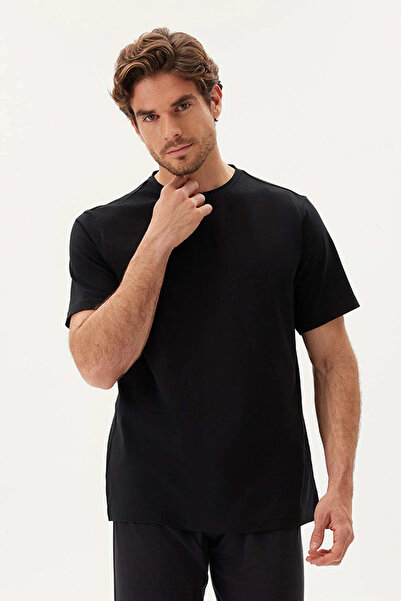 Dagi Λευκό-μαύρο μπλουζάκι με κοντό μανίκι διπλό