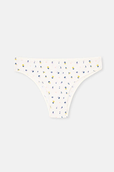 Dagi Többszínű női 3 részes pamut brazil bugyi