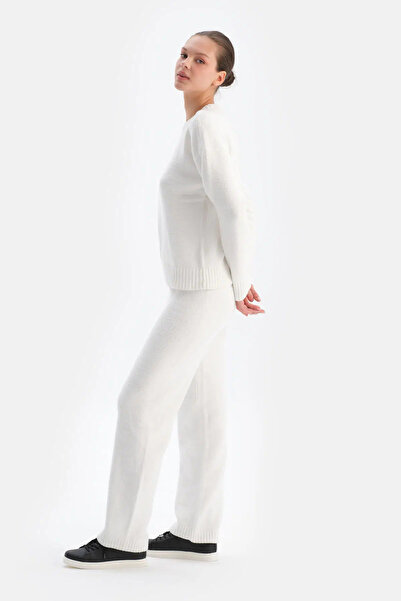 Dagi Beyaz Polar Sweatshırt