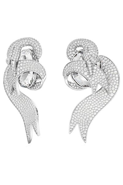 Swarovski 5650898 Swarovski Earrings Fashion Swan:Ce M Cry/Rhs