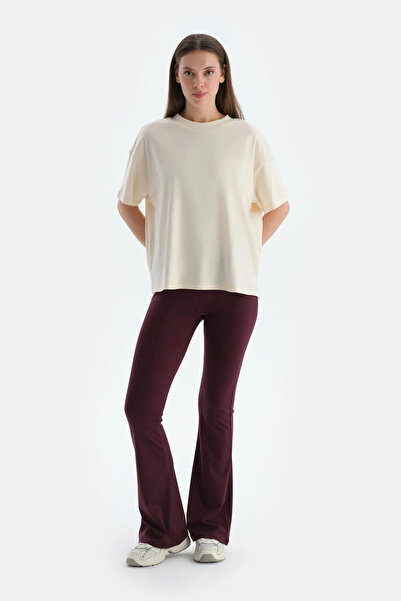 Dagi Εκρού Γυναικείο T-Shirt