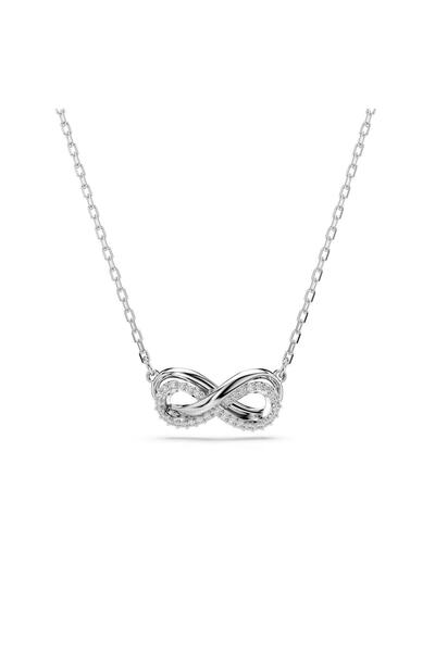 Swarovski 5687265   قلادة سواروفسكي هيبربولا - ربطة عنق بيضاء/Rhs