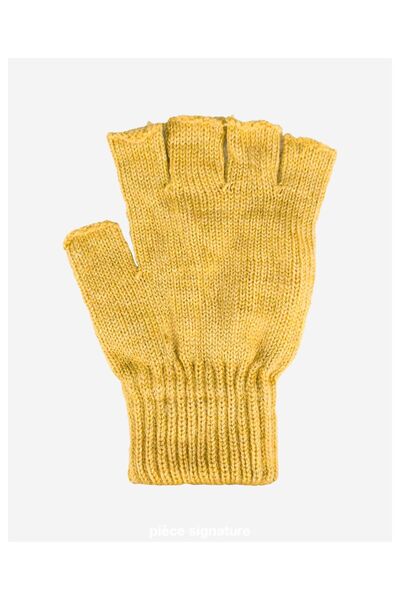 PIECE SIGNATURE Fashion, Winter Autumn Knitted Gloves, Warm Fingerless Gloves (for Outdoor Sports Activities)