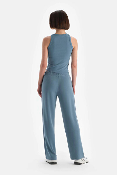 Dagi Light Blue Active Women's Camisole Sleeveless Tank Top