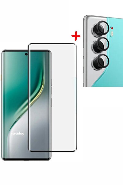 corcishop Tecno Camon 40 Pro 5G Uyumlu Kamera Lens Koruyucu Safir + Tam Kapla...