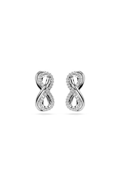 Swarovski 5687269 حلق سواروفسكي هيبروبولا: Pe Fig Pave أبيض/Rhs