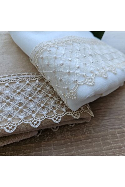 Çeyiz Bahçesi gentle velvet double hand towel 50 × 90