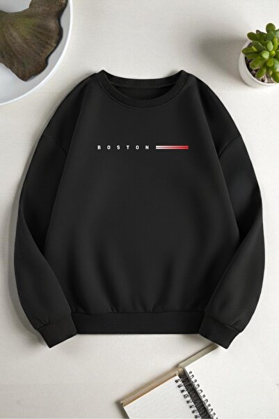 uyguntarz Φούτερ Unisex BOSTONUYAZI(BYZ) με σχέδιο