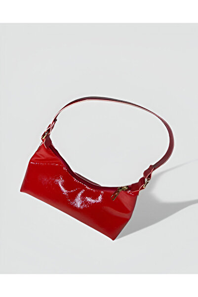YMZBAG Patent Leather Shoulder Bag